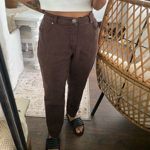 Vintage brown boyfriend jeans size 32